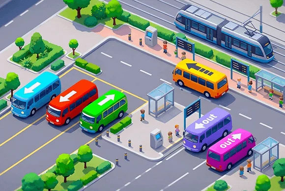 Bus Parking Out